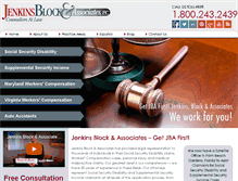 Tablet Screenshot of jenkinsblock.com